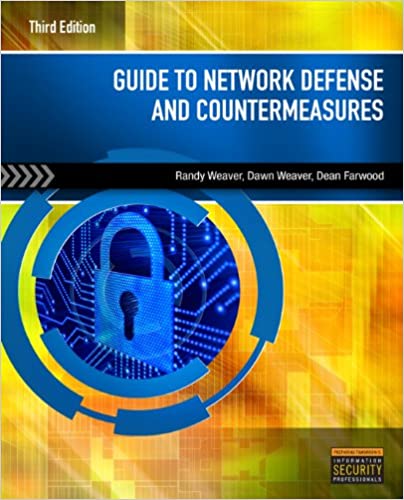 Instant Download; Test Bank for Guide to Network Defense and Countermeasures, 3rd Edition By Randy Weaver, Dawn Weaver, Dean Farwood